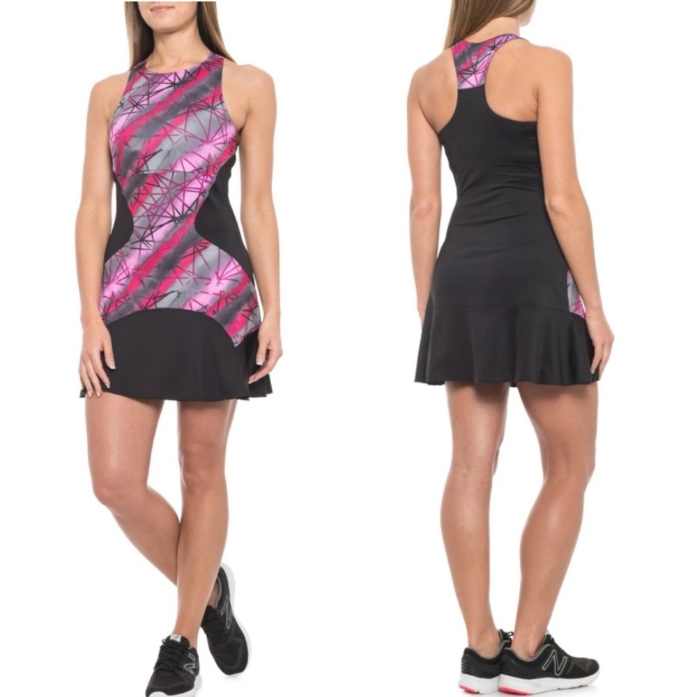 Fila Tennis Sleek Streak Printed Tennis Dress